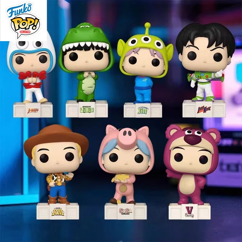 

In Stock FUNKO POP Original BTS BTS Tam Jung-guk Park Jimin Min Yoongi Limited Mobile Phone Model Collection Holiday Gifts