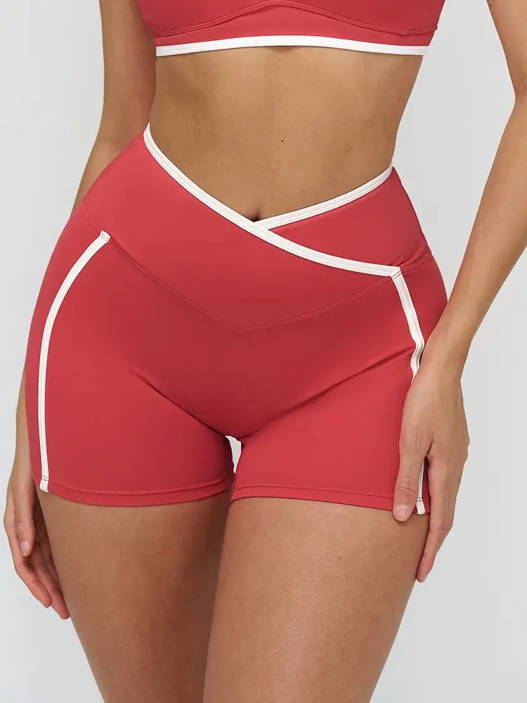 AliExpress SWELTERING Women Shorts Impact Sports Shorts For Women Cycling Jogging Fitness High Waist Push Up Gym Shorts Leggings Women Yoga Clothing