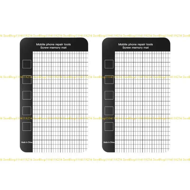 P9FB Reparação magnética tapetes Grades Compartamento Techs Tool Storage Storage Lightweight resistente