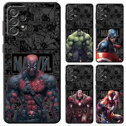 Marvel Deadpool The Hulk Phone Case for Samsung Galaxy A02s A04e A52 A04s A03 Core A13 A54 A14 A03s A05s A12 A01 TPU Soft Cover