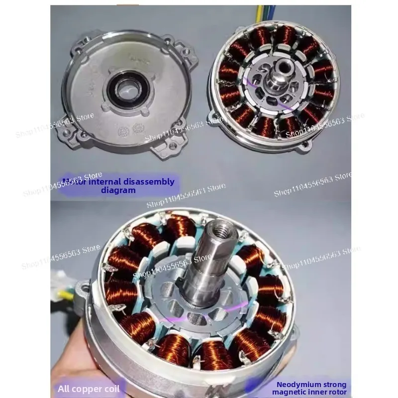 

6V 500W Electric Lawn Mower Motor, Low-Voltage Safety for Small Lawn Maintenance