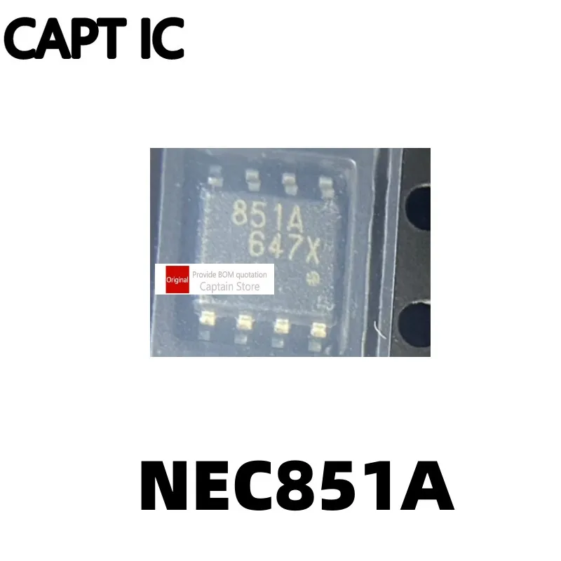 مراجعة وتحليل لقطع الدوائر المتكاملة NEC851A و851A: مثالية لتطبيقات السيارات والكمبيوترات