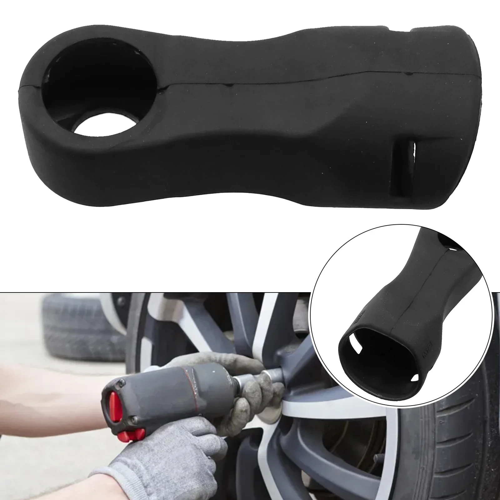 1Pc Ratchet Protective Boot 49-16-2557 Lightweight Design For MechanicFor FUEL 3/8 Inch Ratchet Boot Form-fitting