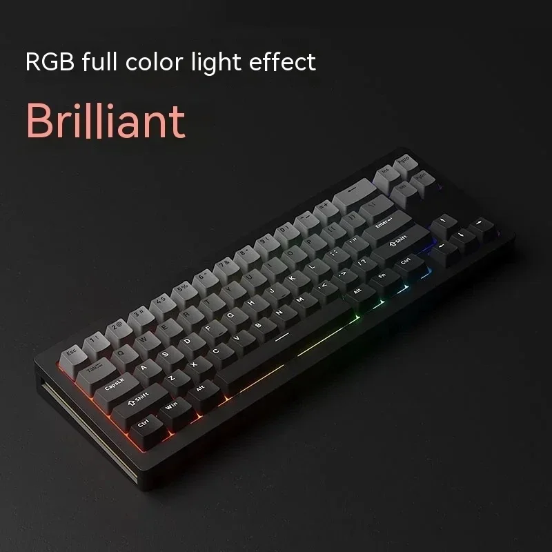 Akko MONSGEEK M7W Mechanical Keyboard Kits Wireless Tri-Mode Aluminum Alloy CNC Hot Swap RGB Backlight Gamer PC Gaming Keyboard