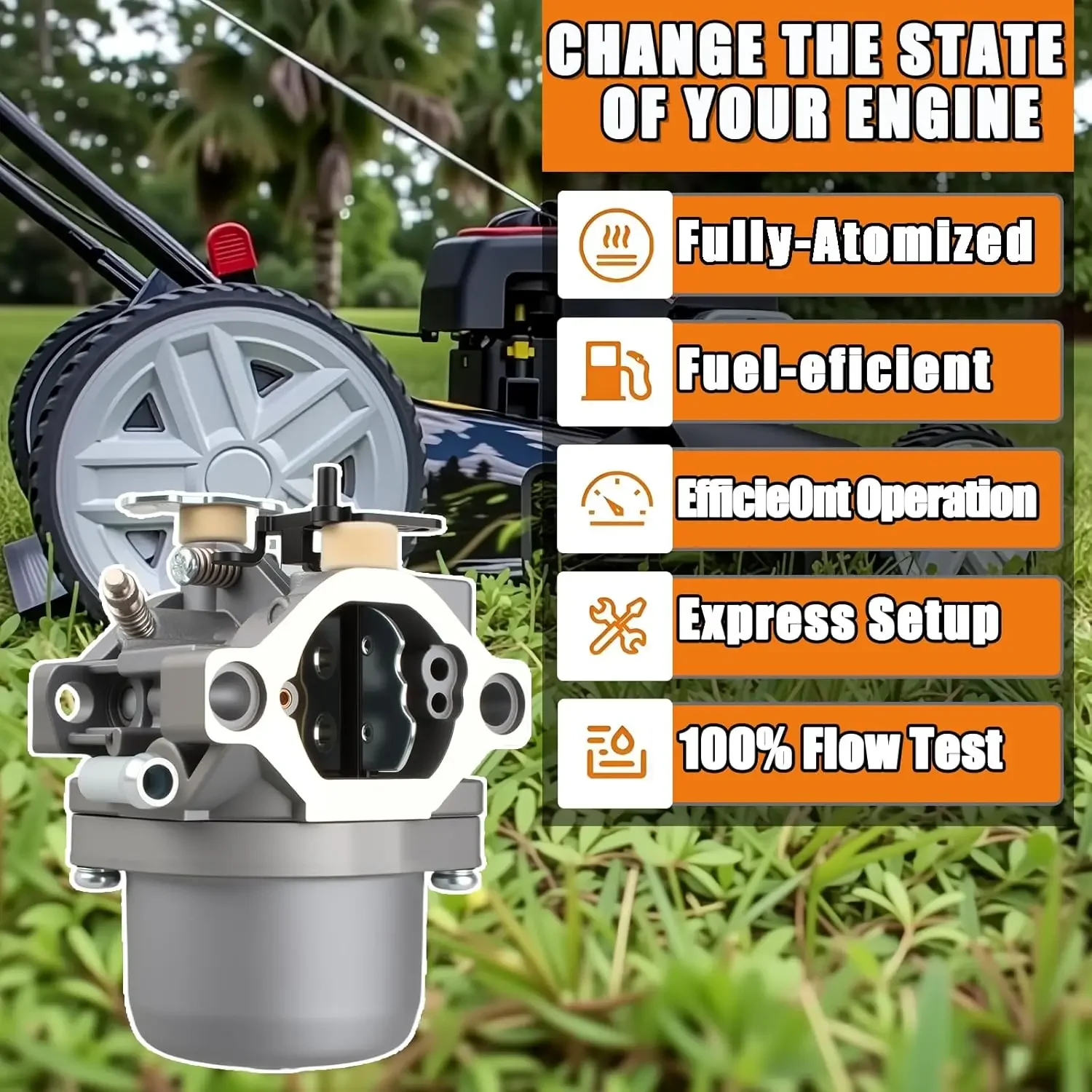 590399 Carburetor Replacement for 21A707 21R707 21R777 21A907 21A977 - Fits Briggs & Stratton 796077, TroyBilt TB30R Mower