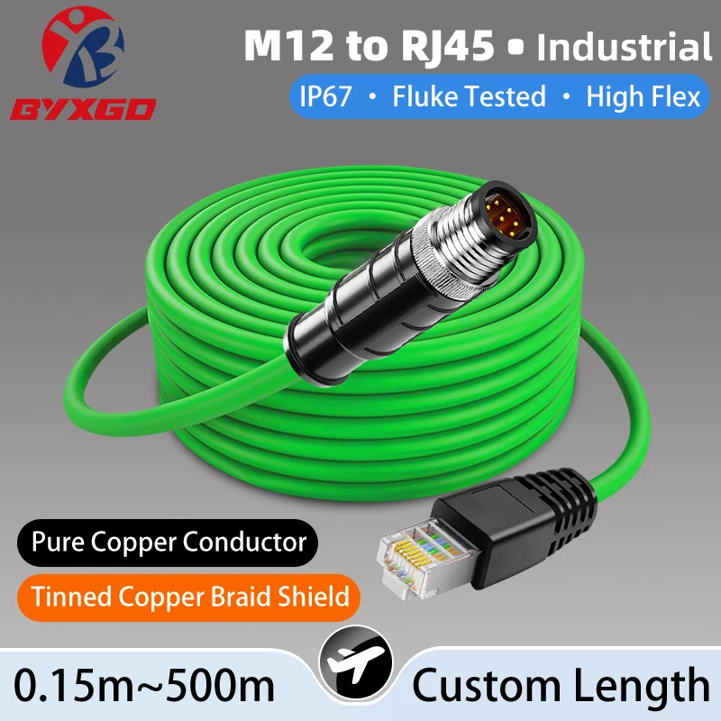 M12 To RJ45 Industr…