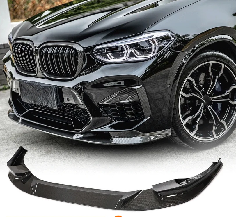 

F97 F98 Carbon Fiber Front Bumper Lip For F97 X3M F98 X4M 2019 - 2021