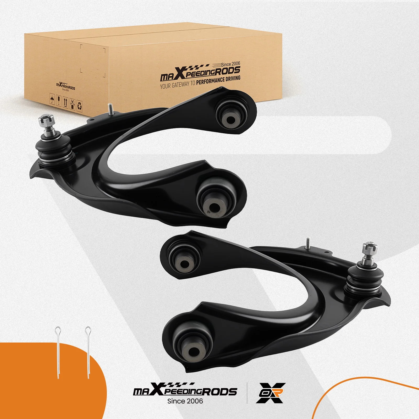 

Pair Front Upper Control Arm w/ Ball Joint Assembly for 2003 - 2007 Honda Accord