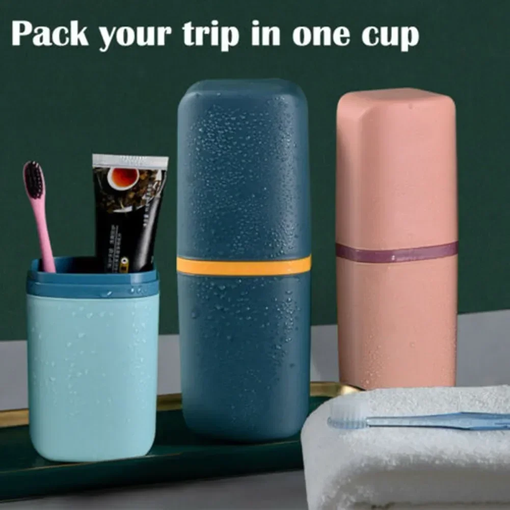 Toothbrush-Box Toothpaste Case 20.5*7.5cm Camping Convenient Cover Lightweight Plastic Storage Toothpaste Case