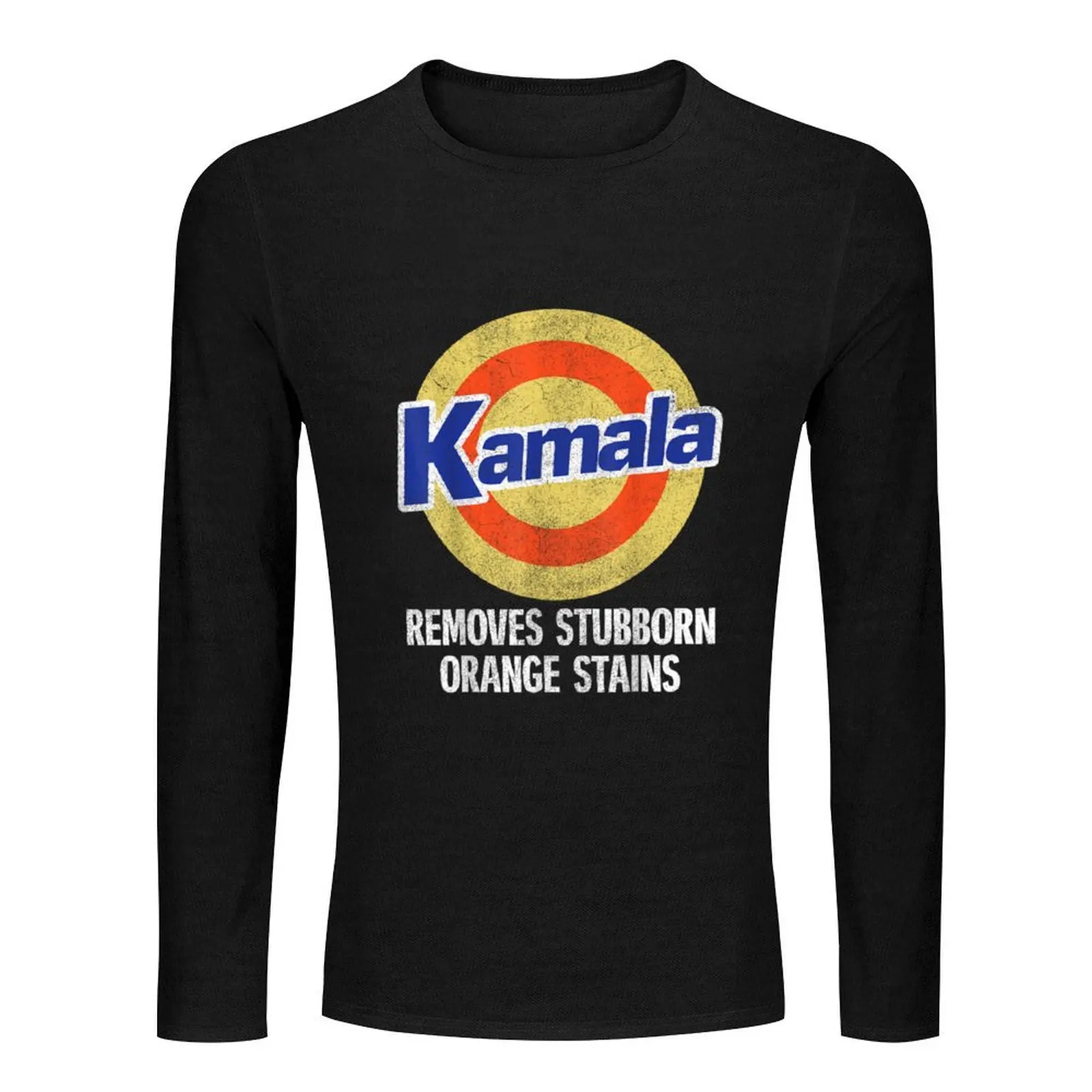 Kamala Harris 2024 Election . Remove Stubborn Orange Stains Long T-Shirt tees t shirts for men