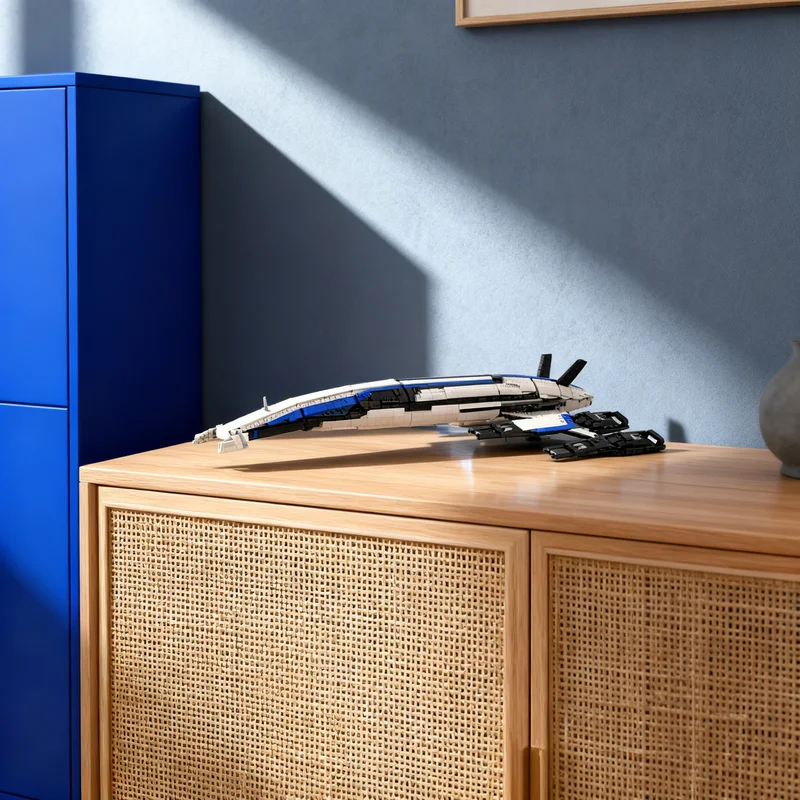 

3911pcs MOC Normandy SR 2 Model Building Blocks Creative DIY Gift Display Decor Assemble Premium Adult Kids Desk Home Toy Idea