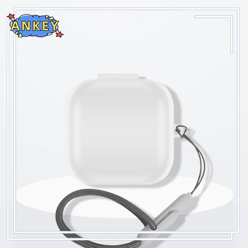Case for Anker Soundcore C40i Protective Nylon Lanyard Soft Cover Shells Housing Anti Dust Sleeve Hand Rope Strap Accessories