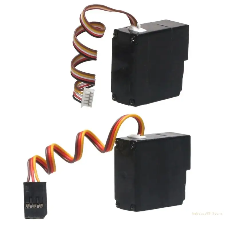 Y4UD Practical and Stable 3 Wire And 5 Wire 16102 16103 Q130 Servo Motor for Toy Car Enthusiasts and Model Builders