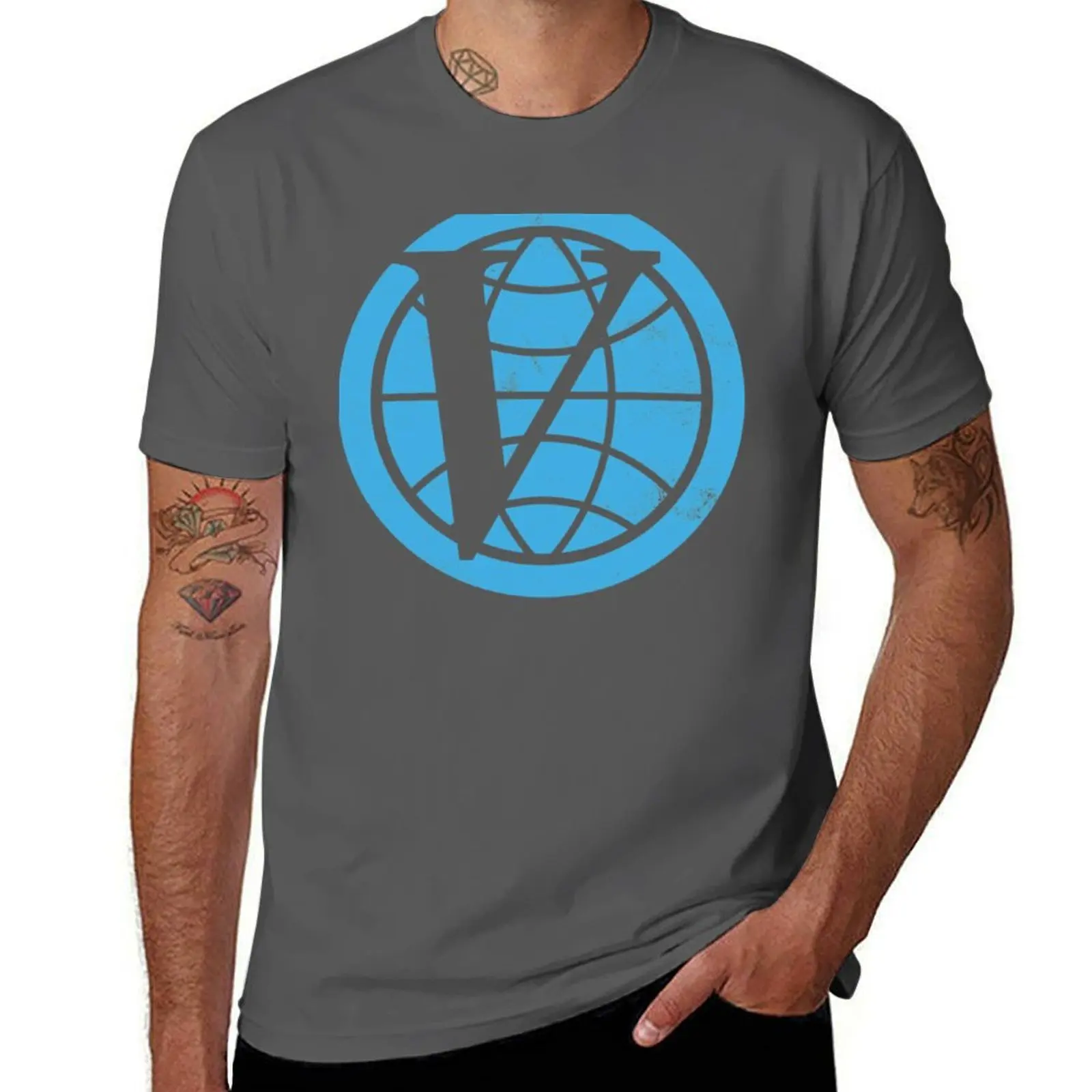 

Venture Industries logo — The Venture Bros. T-Shirt Plus Size Basic Cotton T-Shirt