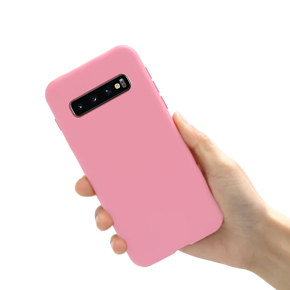 Ultra Thin Case for Samsung Galaxy S10E S10 E S10 Plus S7 edge S8 S9 s10 S20 S21 Plus Note 8 Note 10 Plus Matte back Cover Case