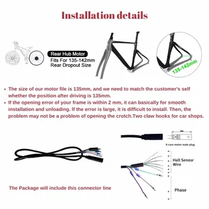 bisikletinizi elektriğe dönüştürmek için en çok satan 12 kit-no. 7