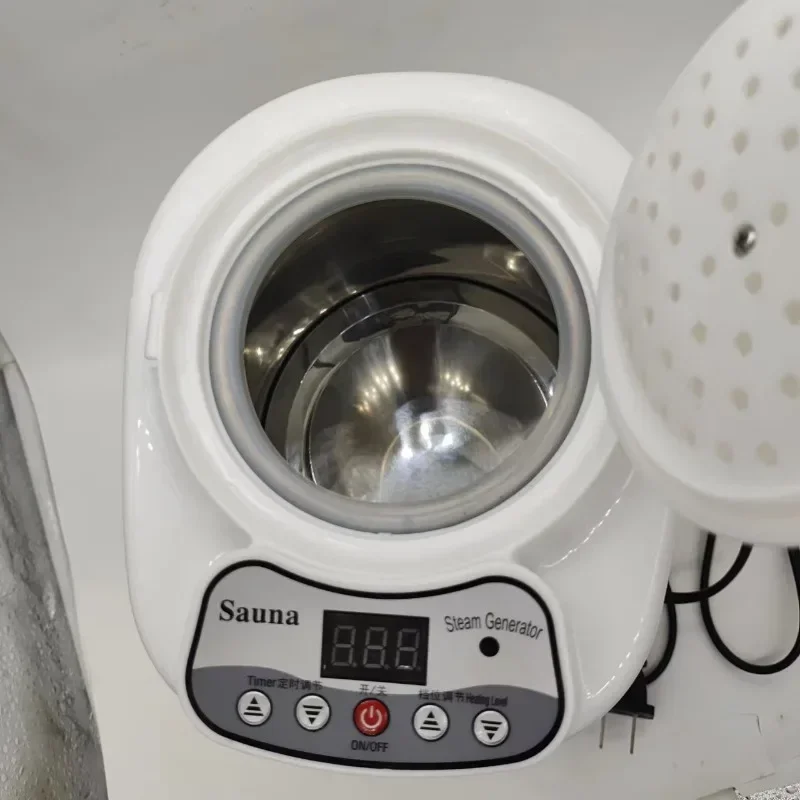 1000W Stainless Steel Sauna Steamer Pot Machine 2.5L Portable Sauna Steam Generator Fumigation Machine for Spa Steam Generator