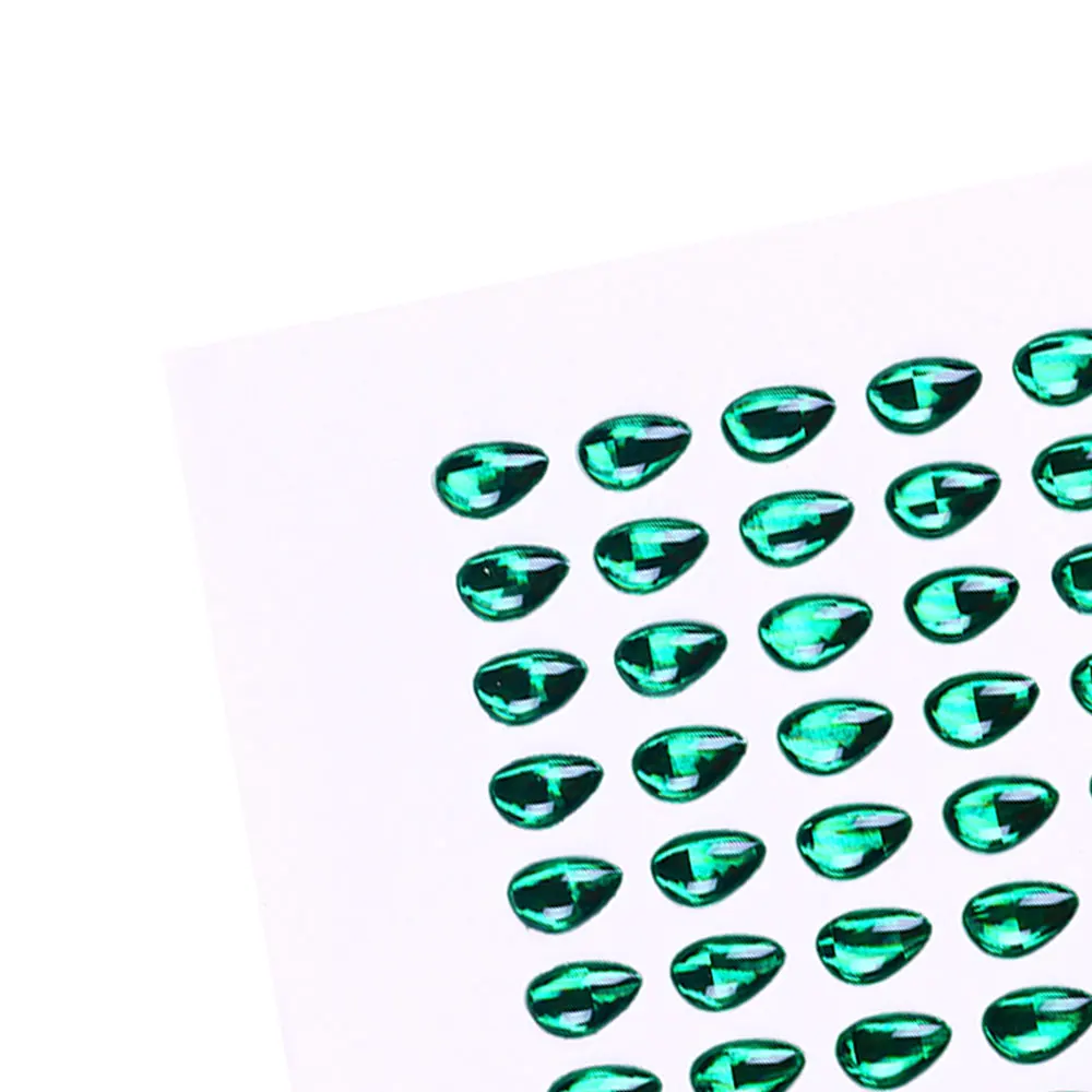 Angelköder-Augen 372 Stück Wassertropfen / Rund 3D-Simulations-Augapfel für Down-Crankbait, Minnow, Popper, VIB Künstliche Fischaugen – Detail 10