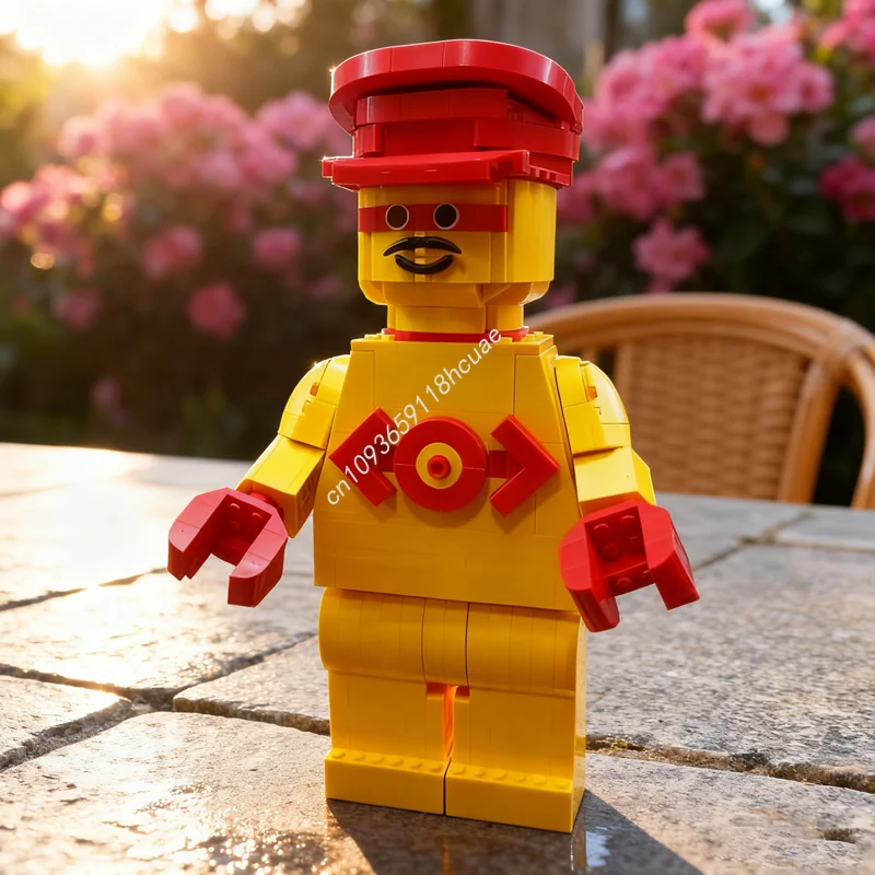 780 個 MOC スーパーステーションマスターマキシフィギュアモデルビルディングブロック建築クリスマスギフト組み立ておもちゃアイデア子供の誕生日