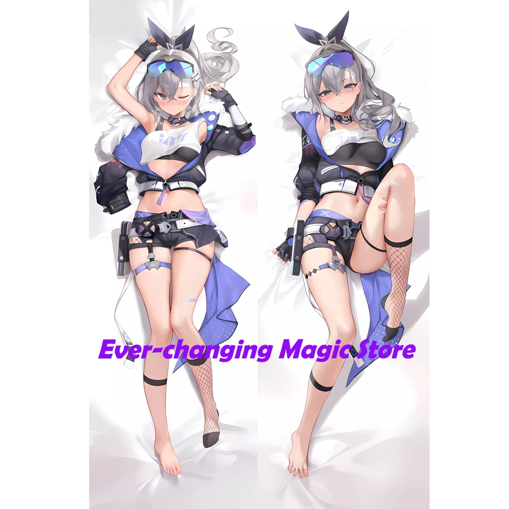 

Honkai star Rail Silver Wolf Dakimakura Hugging Body Pillow Case Anime Long Pillow Cover Home Bedding Gifts