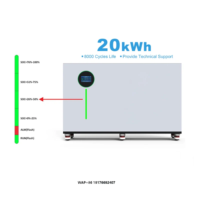 

JM 8000 Cycles Solar Energy Storage Battery 15KW 30Kwh Batterie Lithium 20kwh Solar Lithium Battery with 10 Years Warranty