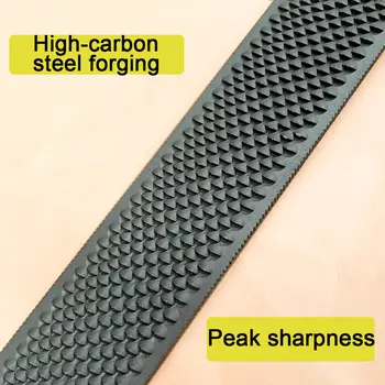 Lima per zoccoli di cavallo, strumento per la rifinitura degli zoccoli a doppia faccia, lima per fiori in acciaio al carbonio, accessori per cavalli da stalla con manico 12 best sales strumenti per la rifinitura degli zoccoli - №7