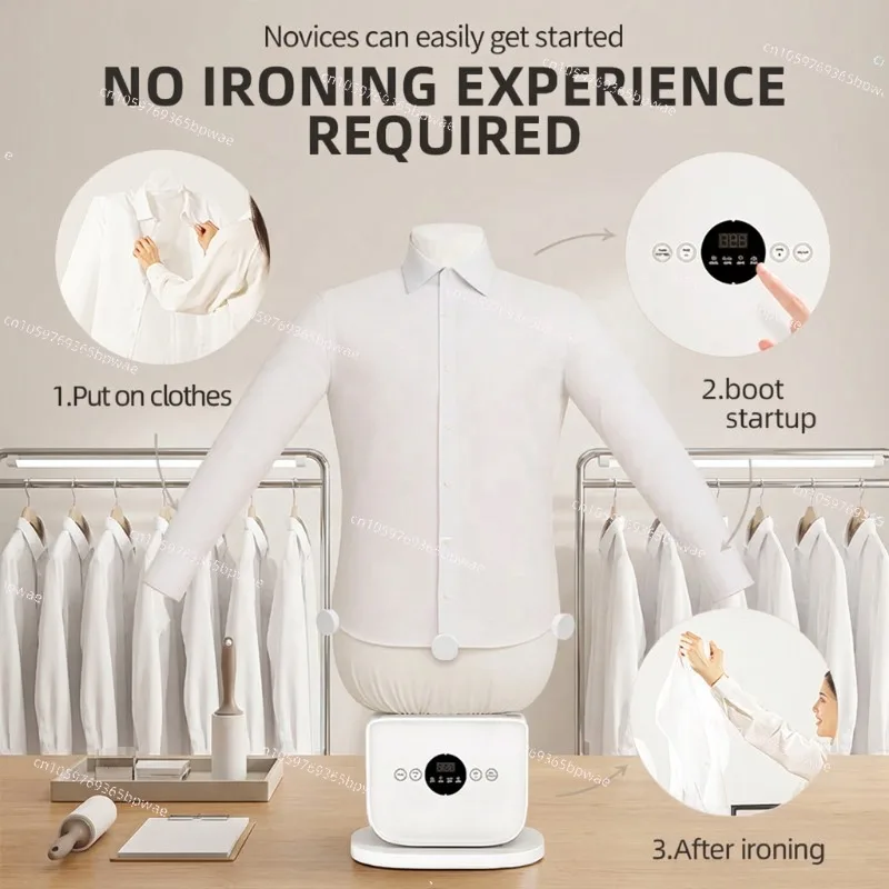Automatic Portrait Inflatable Ironing Machine Drying All-in-one Machine Hanging Ironing Machine 110V-120V