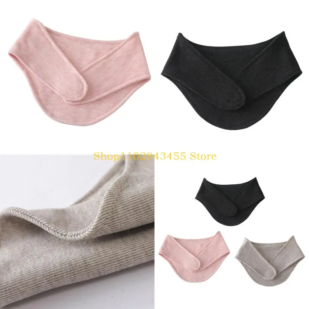 

49MC Women's Soft Neck Warmer Collar Providing Cozy Support Great For Desk Workers And Traveler