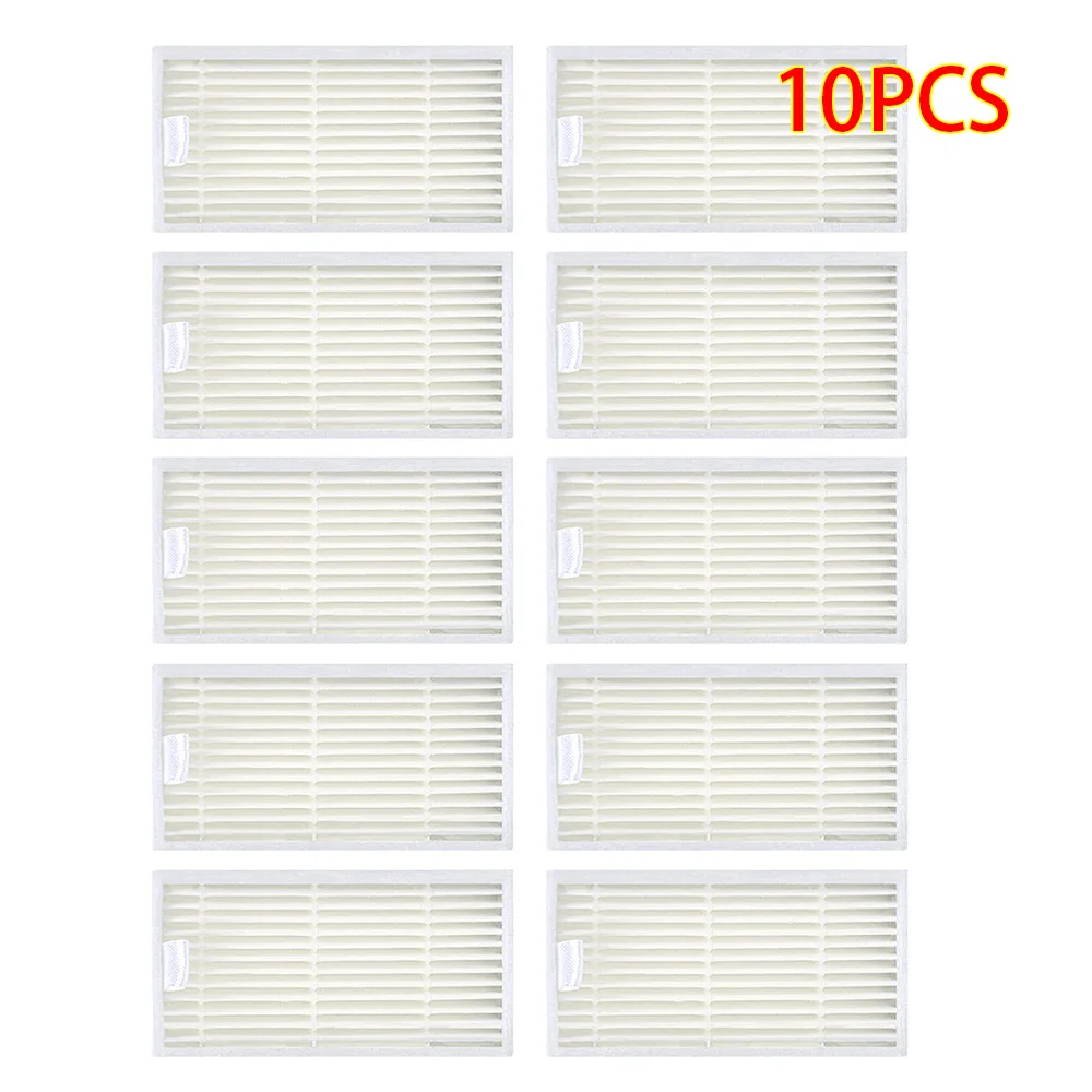 10pc filtry do odkurzaczy filtr HEPA dla CHUWI V3 iLife X5 V5 V50 V3 + V5PRO ECOVACS CR130 cr120 CEN540 CEN250 ML009 do czyszczenia