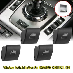 4Pcs Car Accessories Power Window Switch Button Cover For BMW 323i 325i 328i 330i 330xi 3 Series E46 X5 E53 X3 E83 61316902183