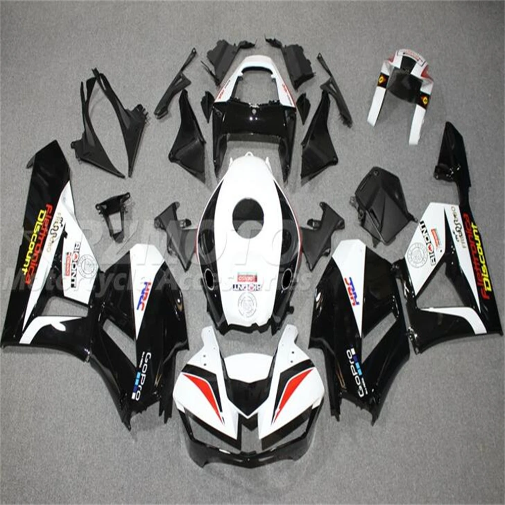 

4Gifts New ABS Motorcycle Accessories For Fit Honda CBR600RR F5 2013 2014 2015 2016 2017 2018 Fairings Kit Black White