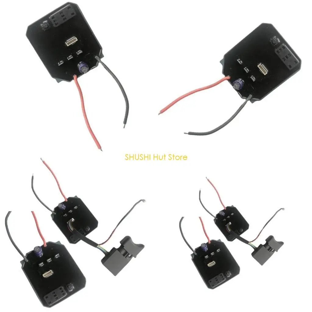 

Switches Control Board Brushless Line Controller Road Board For Brushless Lithium Electric Wrench Accessories D57B