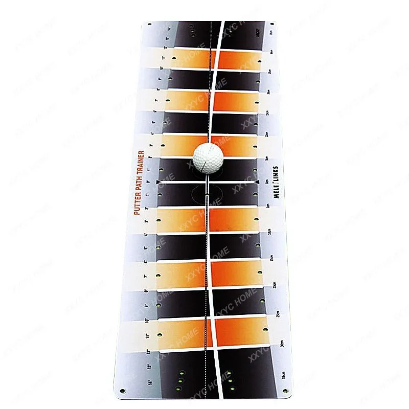 Golf Putter Sweet Point Track Mat Square Rod Surface Practice Mat 12 Radian Push Rod Path Simulator