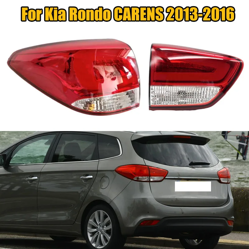 Halogen /LED Rear Tail Light Turn Signal Light Taillight Assembly Stop Brake Lamp With Bulb For Kia Rondo CARENS 2013-2016