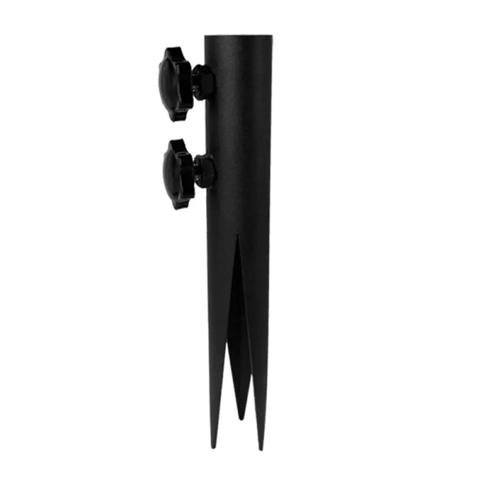 Metal Replacement Stake For Solar Garden Torch Lights Outdoor Pathway Lamp Base Durable Rustproof Mounting Support