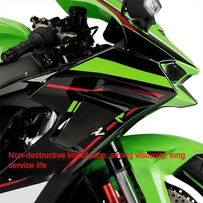 

Motorcycle Fixed Wind Wing Wing Aerodynamic Fairing For Kawasaki ZX10R ZX-10R 2022-2024