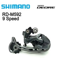 Shimano Deore RD-M592 9 Speed Rear Derailleur for Mountain Bike Dial 9 Speed RD M592 Bicycle Original Parts