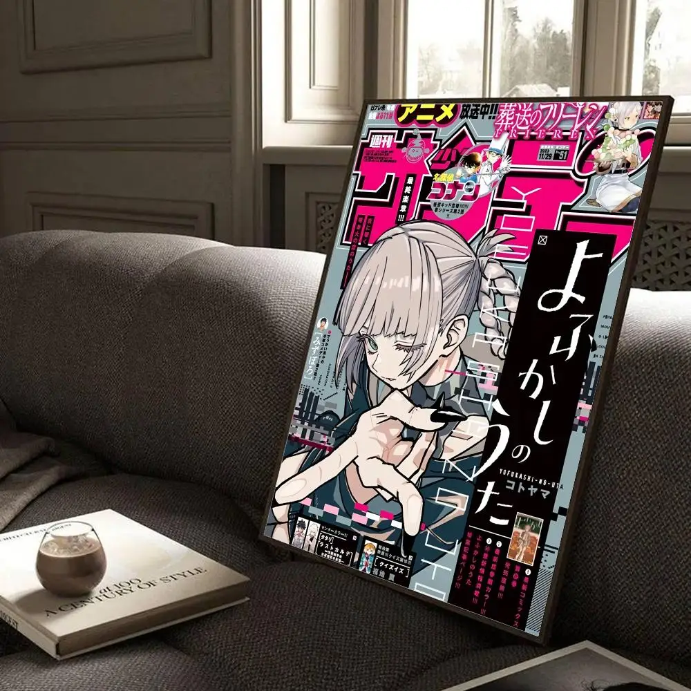 C-Call of the Night Anime Poster Modern Home Living Bedroom Bar Hallway Waterproof Wall Art Aesthetic Decor