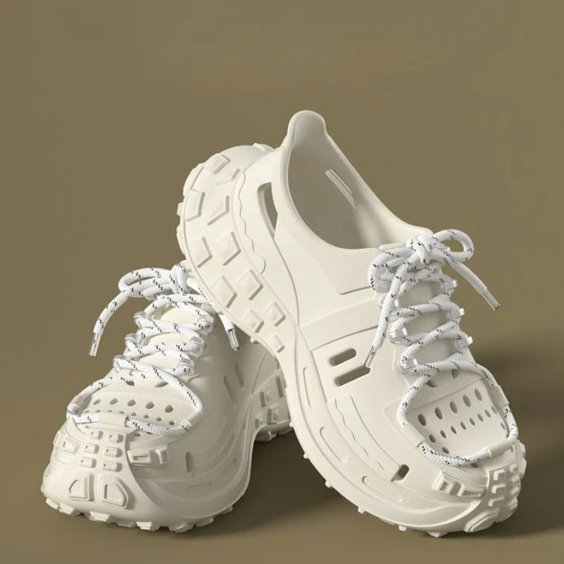 

Ultralight Men's Sandal Height with Platform New Design 2025 Barefoot Adult Comfortable Luxury H Summer Sale Buy Pvc Male Shoe