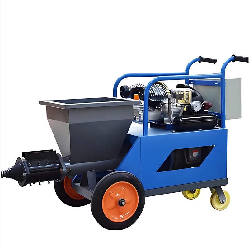 

High Efficiency Fully Automatic Mortar Spraying Machine 311Model Spraying Machine Cement Hopper