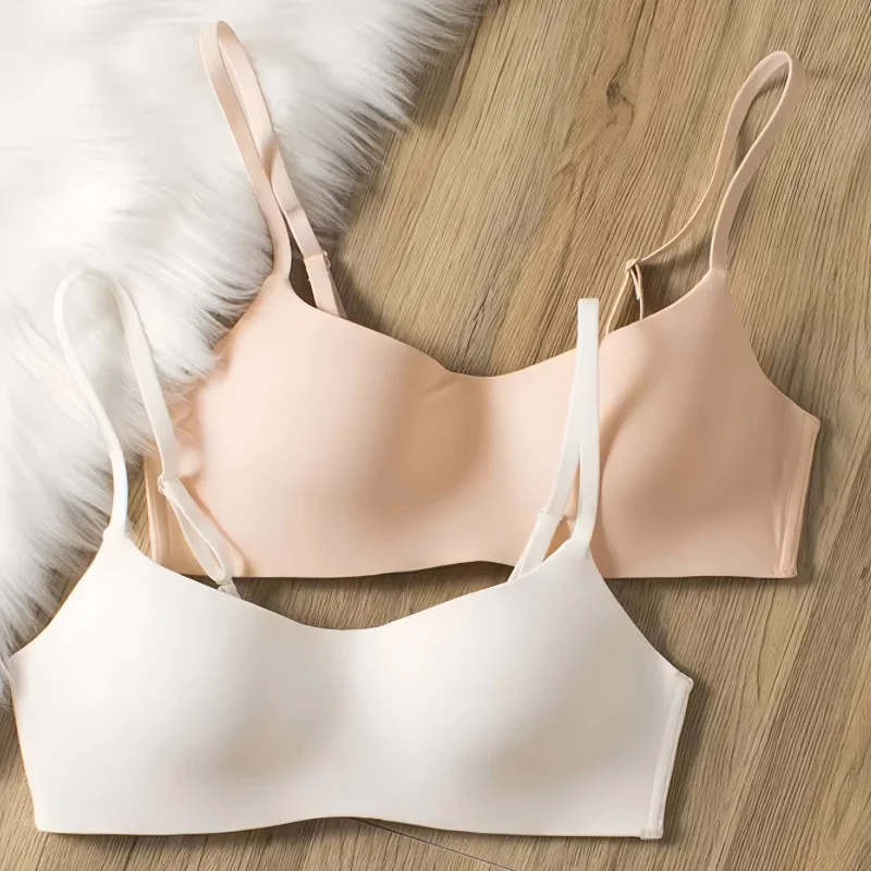 

Seamless Bras Women Tube Top Underwear Small Chest Bras Women's Upper Support Bra Non-Wire Female Sexy Lingerie Solid Intimates