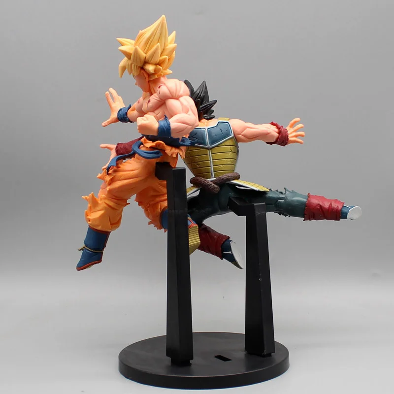 Figurine de Dessin Animé Dragon Ball Z, Son Goku, Bardock, Modèle Super Saisuperb, Statue en PVC, Collection de Jouets, Cadeau, 27cm