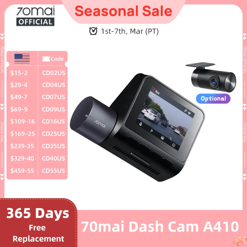 New 70Mai Dash Cam …
