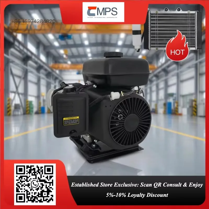 48V 60V 72V DC  Generator Silent Range‑extender With Solar Charger, Confirm With Customer Service Before Order