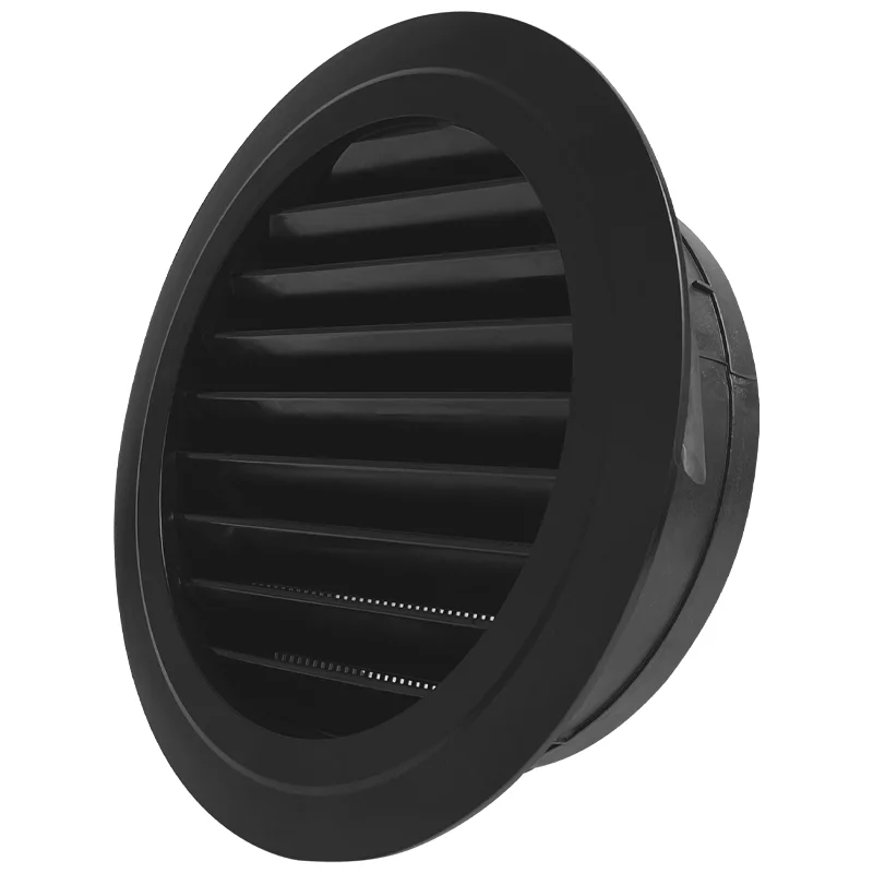Indoor Adjustable Ventilation Cover HVAC System Round Detachable ABS Diffuser Plastic Fresh Air Vent