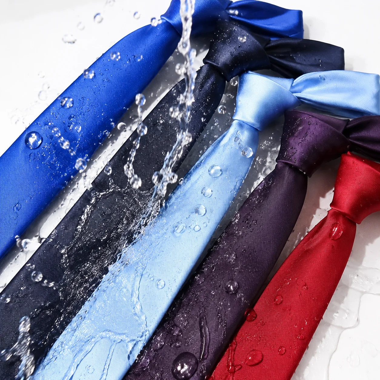 Mens Formal - エレガントなメンズファッション 防水 6cm スーツネクタイ クラシック ソリッド