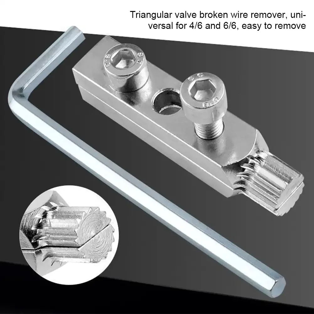 

Faucet Angle Valves Broken Wire Extractor Set Damage Screw Extractor Remover Universal Angle Valve Wire Stripped Screw Extractor