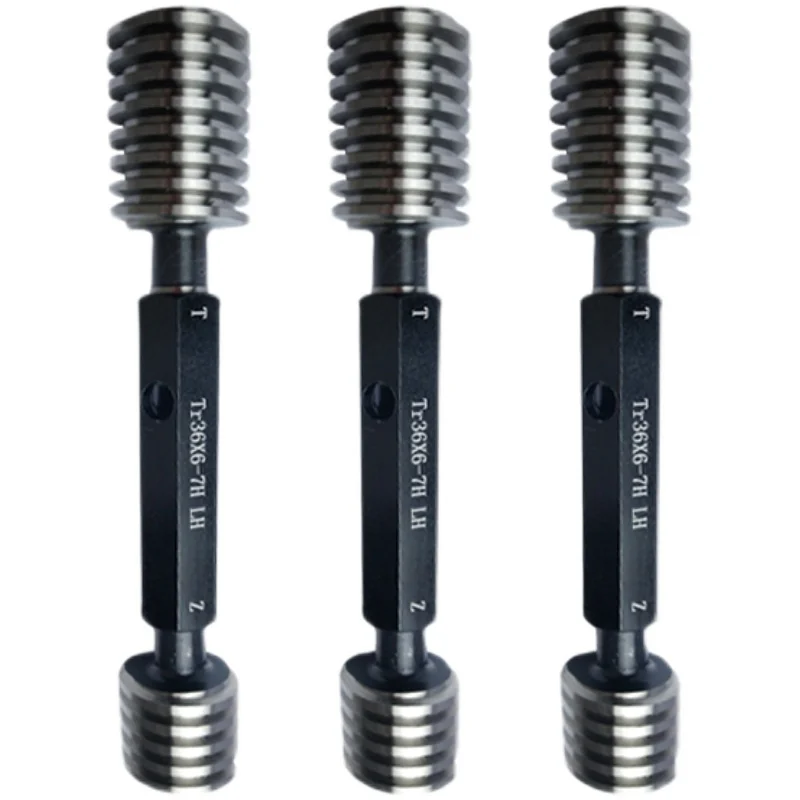 1pcs Trapezoidal thread plug gauge Tr 24 26 28 30 32 34 36 38 40 42 * 3 ×*5 × 6 × 7 T type