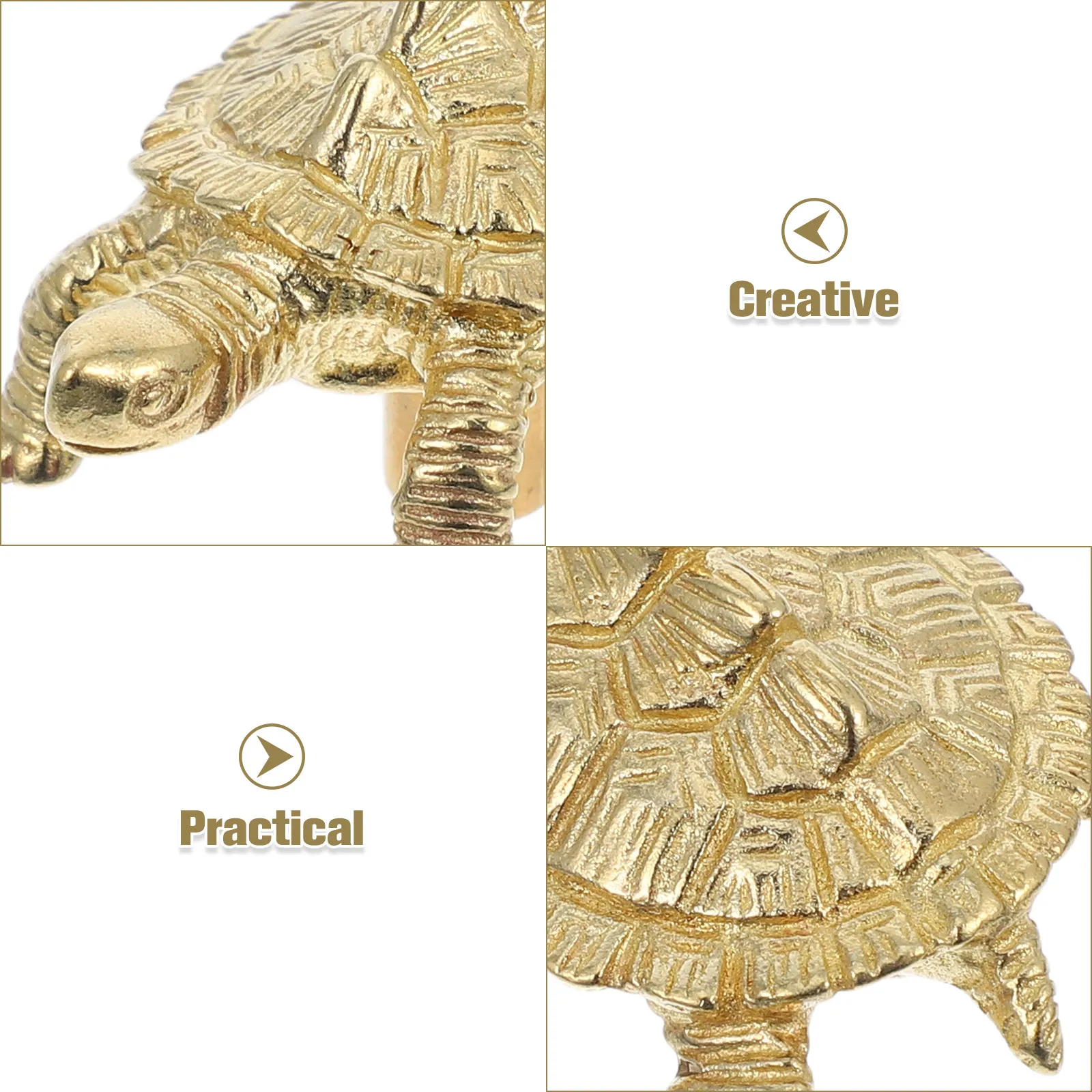 Brass Turtle Door Handle Creative Smooth Animal Cabinet Knob for Drawer Wardrobe Pull Decorative Furniture Hardware