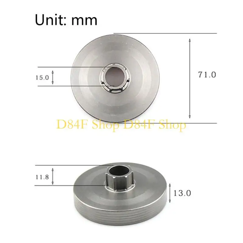 

D84F Durable Strong Clutch Drum Sprocket Needle Bearing Chainsaw Parts for 45cc / 52cc / 58cc 4500 5800 5200